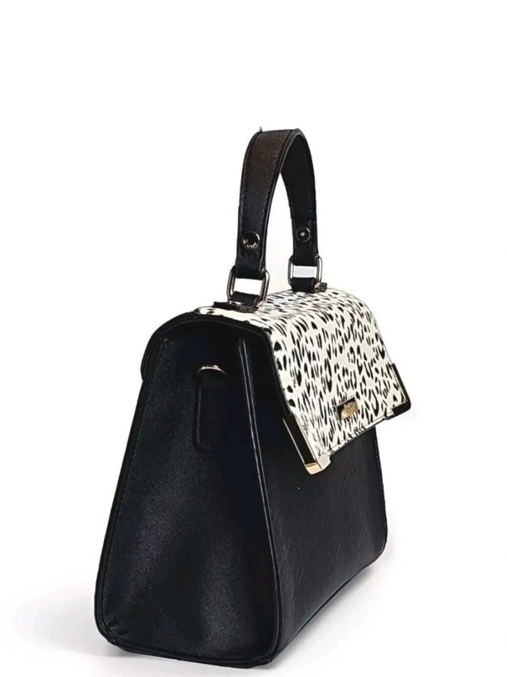 Dune London Calf Hair Flap Handbag 2 Piece Set
